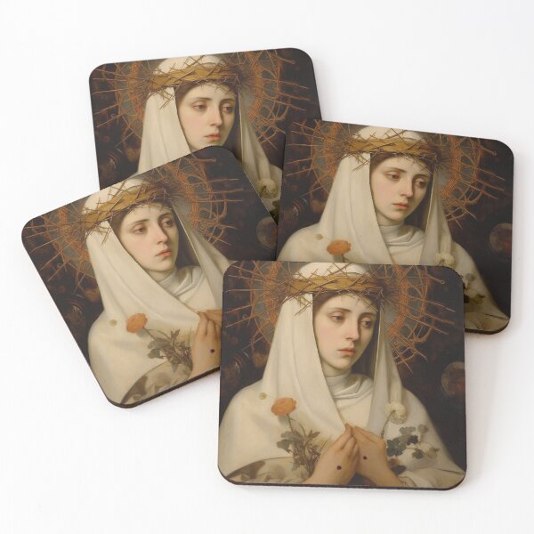 Item preview, Saint Catherine of Siena designed and sold by SanctifiedSouls.