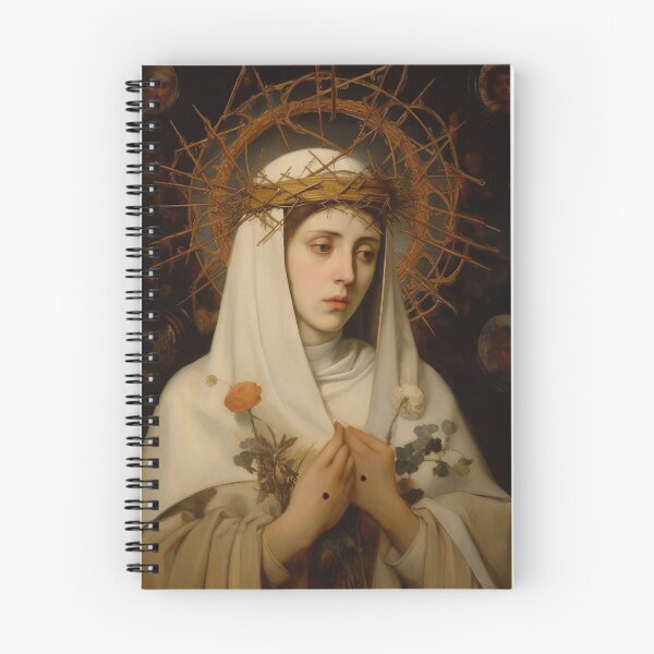 Item preview, Saint Catherine of Siena designed and sold by SanctifiedSouls.
