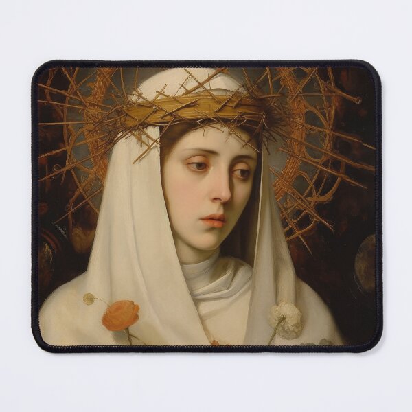 Item preview, Saint Catherine of Siena designed and sold by SanctifiedSouls.