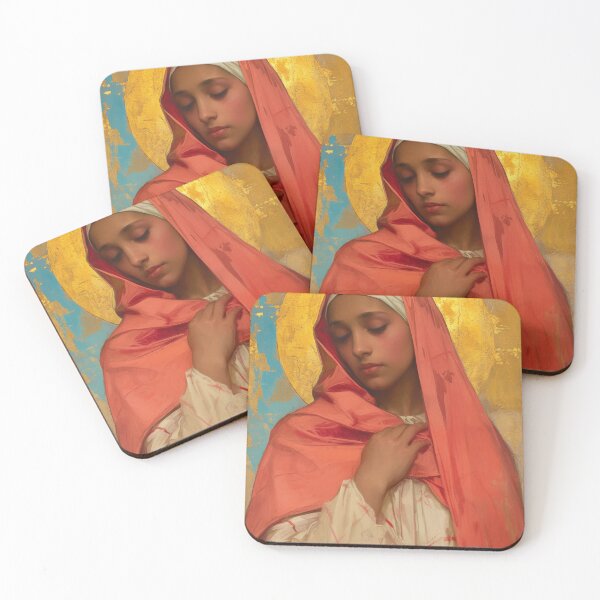 Item preview, Saint Lea of Rome designed and sold by SanctifiedSouls.