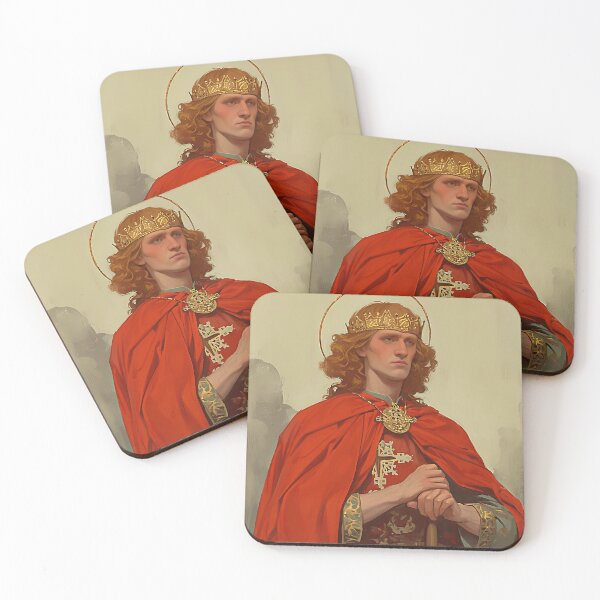 Item preview, Saint Edward the Martyr designed and sold by SanctifiedSouls.