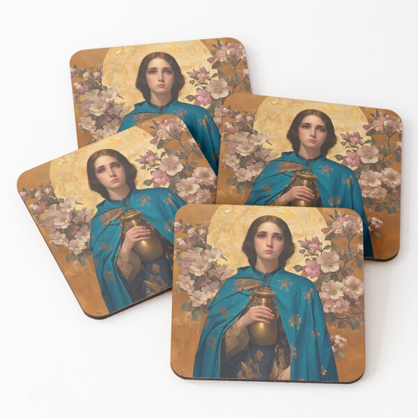 Item preview, Saint Anastasia the Patrician of Alexandria designed and sold by SanctifiedSouls.