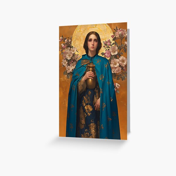 Item preview, Saint Anastasia the Patrician of Alexandria designed and sold by SanctifiedSouls.