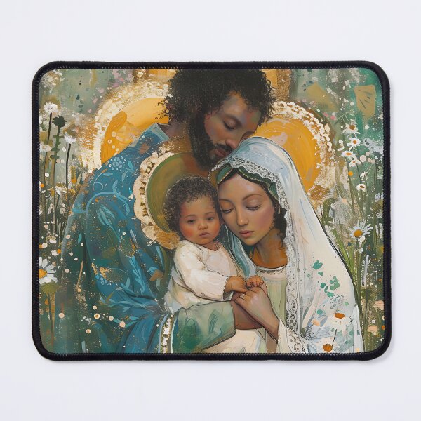 Item preview, Sacred Sanctuary- Mary, Joseph, and the Infant Jesus - Holy Family Art designed and sold by SanctifiedSouls.