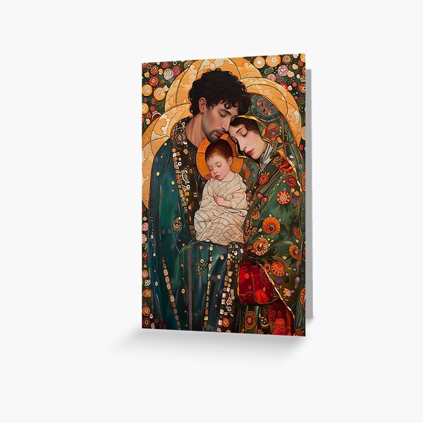 Item preview, Guiding Light - The Holy Family - Mary, Joseph, and the Christ Child designed and sold by SanctifiedSouls.