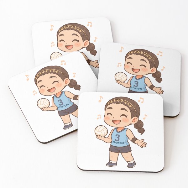 Item preview, Funny Volleyball Setter – Chompoo #3 | Kawaii Queen of the Set! designed and sold by Purrfect Blend .