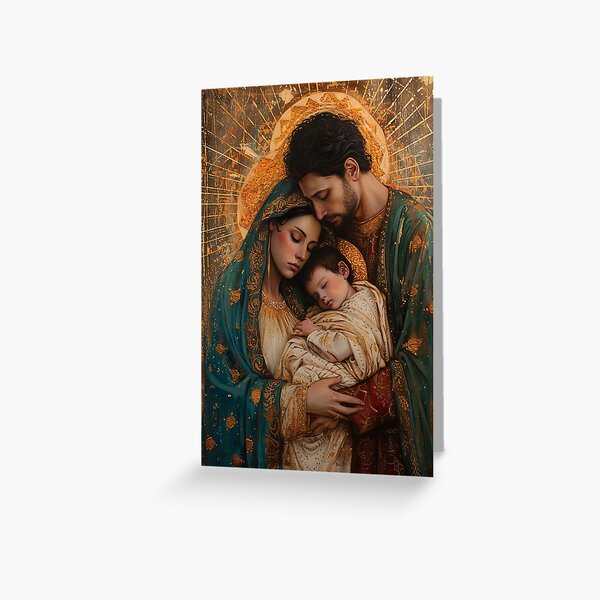 Item preview, Divine Harmony - The Holy Family - Jesus, Mary, Joseph designed and sold by SanctifiedSouls.