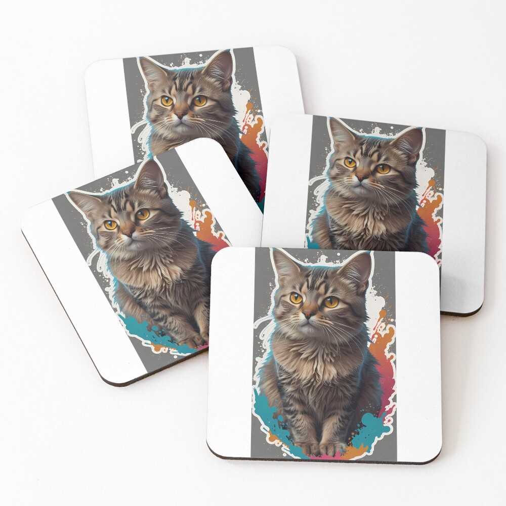 Item preview, Coasters (Set of 4) designed and sold by ESASSHOP.