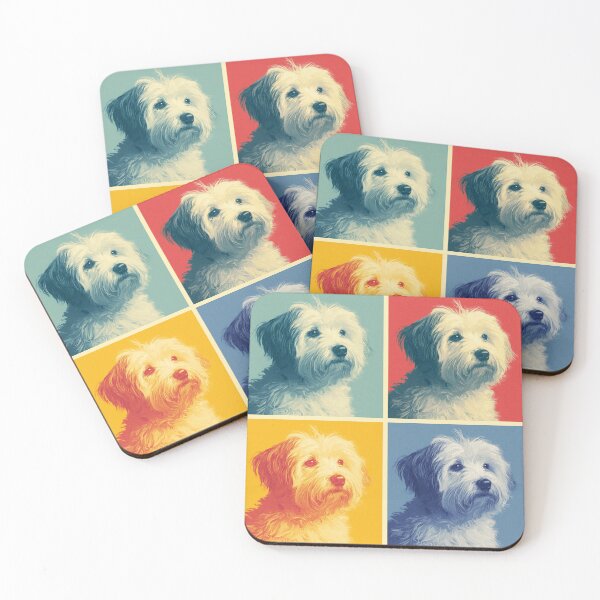Item preview, Havanese Dog Andy Warhol Style Pop Art designed and sold by TheAnimalZ00.