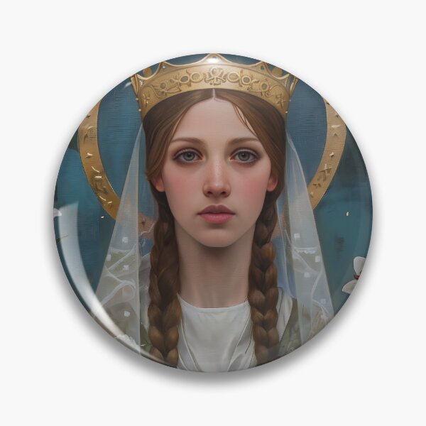 Item preview, Saint Isabel of France designed and sold by SanctifiedSouls.