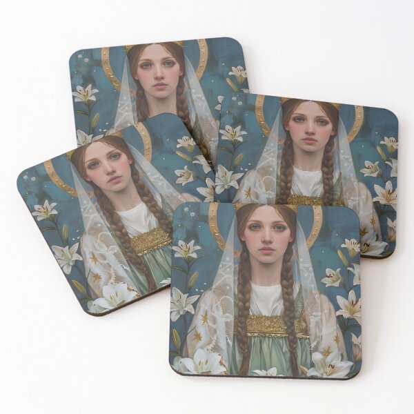 Item preview, Saint Isabel of France designed and sold by SanctifiedSouls.
