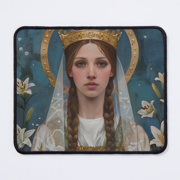 Item preview, Saint Isabel of France designed and sold by SanctifiedSouls.