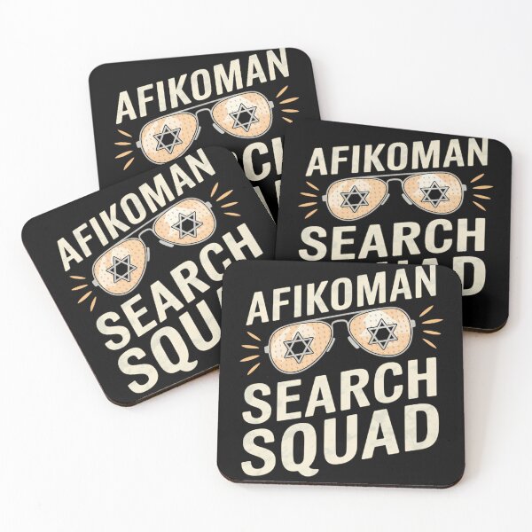 Item preview, Afikoman Search Squad Funny Passover Seder Sunglasses designed and sold by brynatshop.