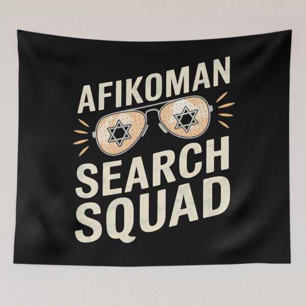 Item preview, Afikoman Search Squad Funny Passover Seder Sunglasses designed and sold by brynatshop.