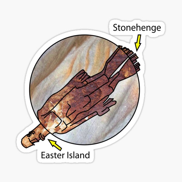 Item preview, Easter Island Stone Henge same same designed and sold by ASKEW GRAPHICS.