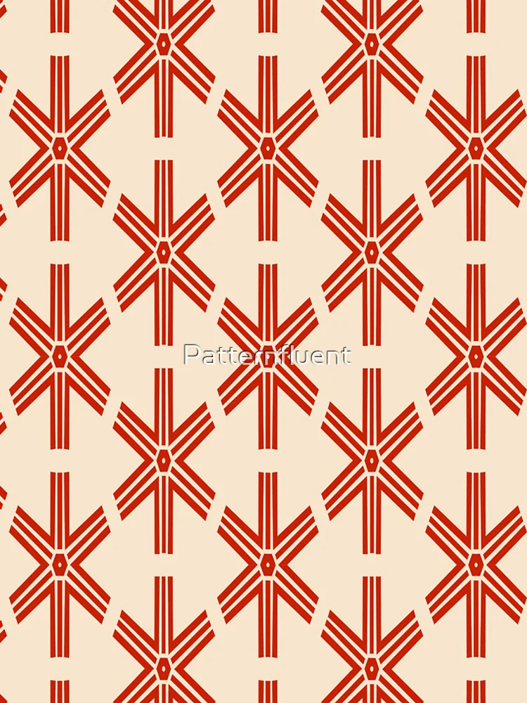 Thumbnail 4 of 4, iPhone Case, Geometric Starburst Pattern designed and sold by Patternfluent.