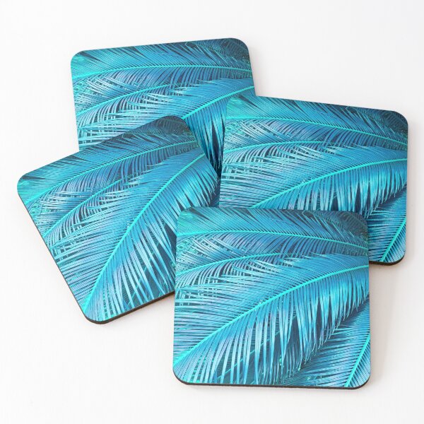 Item preview, Breathtaking Blue Palm Leaves Fantasy Photo Art designed and sold by DEC02.
