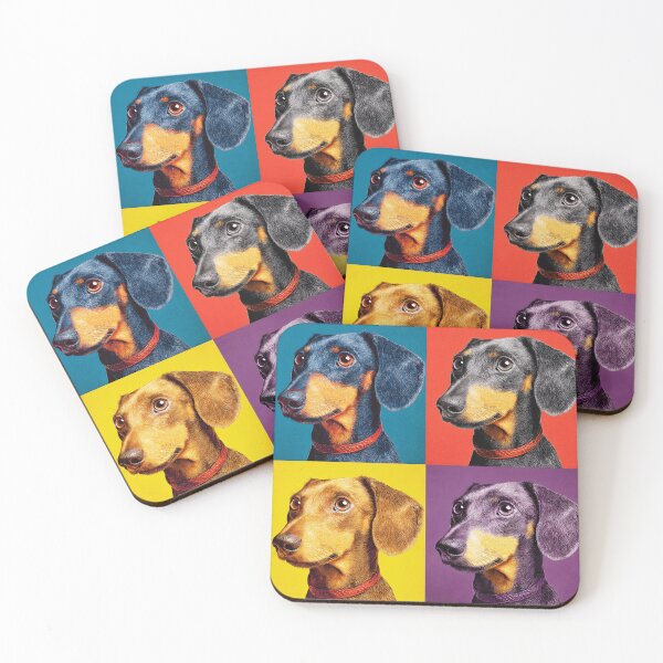 Item preview, Dachshund Dog Andy Warhol Style Pop Art designed and sold by TheAnimalZ00.