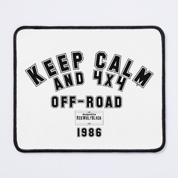 Item preview, Keep calm and 4x4  a2 designed and sold by RedWolfDisigne.