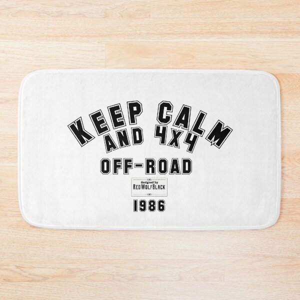 Item preview, Keep calm and 4x4  a2 designed and sold by RedWolfDisigne.