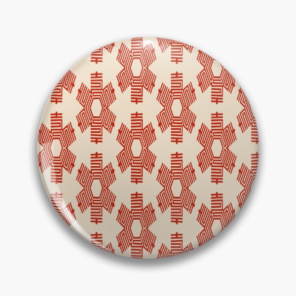 Artikelvorschau, Geometrischer radialer Sechseckstern entworfen und verkauft von Patternfluent.