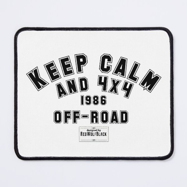 Item preview, Keep calm and 4x4  a3 designed and sold by RedWolfDisigne.