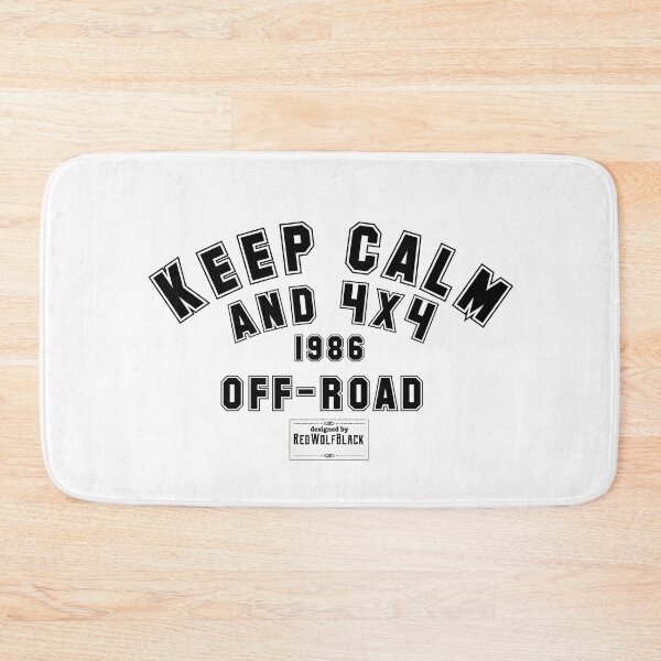 Item preview, Keep calm and 4x4  a3 designed and sold by RedWolfDisigne.