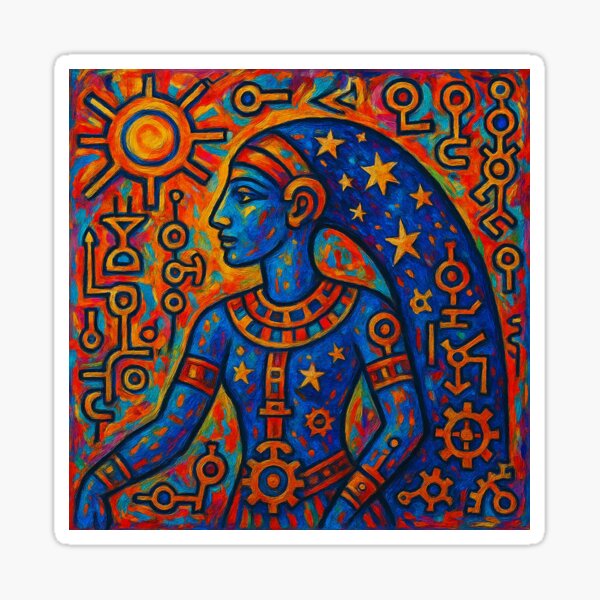Item preview, Nut in astral synchrony, codification of the Firmament. designed and sold by VidyoeDesigns67.