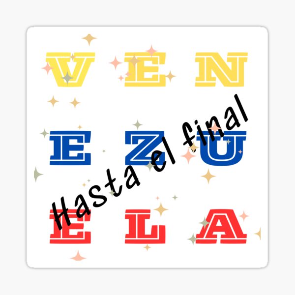 Aperçu de l'œuvre Venezuela jusqu'à la finale créée et vendue par mamioh.
