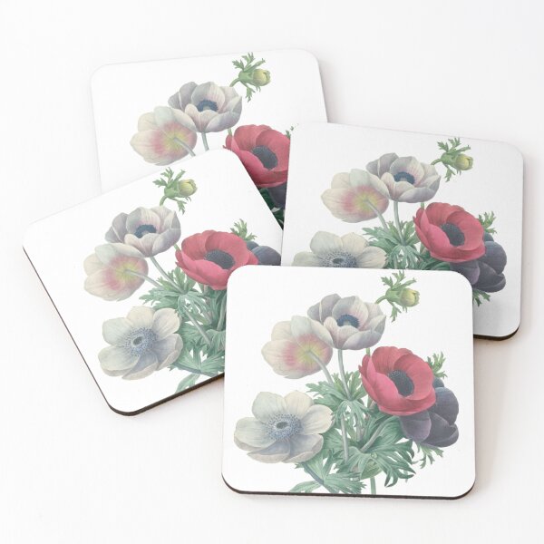 Item preview, Anemone Simplex – Vintage Botanical Art designed and sold by goldcov.