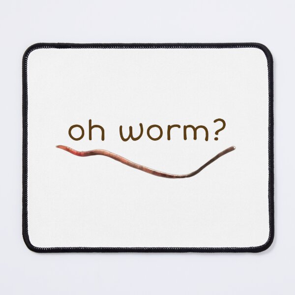 Item preview, oh worm? designed and sold by feralcatwives.