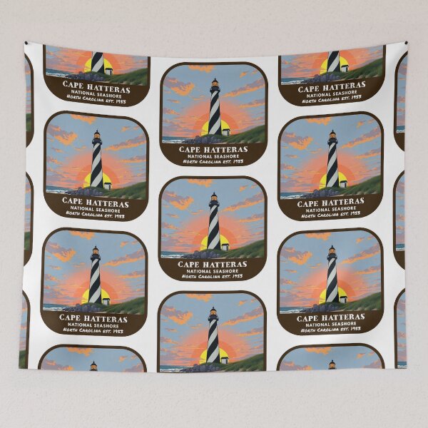 Item preview, Vintage Cape Hatteras National Seashore (North Carolina) designed and sold by RabbitK.