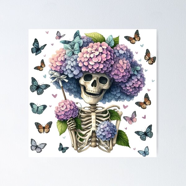 Item preview, Skeleton Hydrangeas designed and sold by francous03.