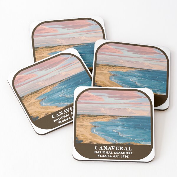 Item preview, Vintage Canaveral National Seashore (Florida) designed and sold by RabbitK.