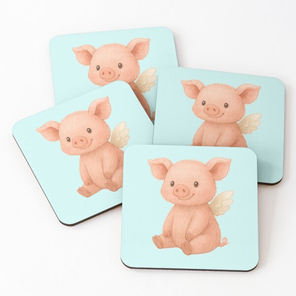 Item preview, Pigglets Fly designed and sold by PixeMeAus.