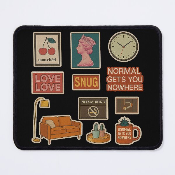 Item preview, Quirky Retro Home & Positive Vibes designed and sold by zzz888.