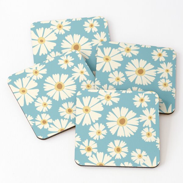 Item preview, Coatbuttons/ tridax daisy pastels designed and sold by Artsy-Bubble.