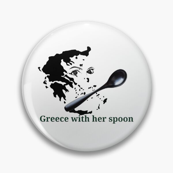 Item preview, Greece with her spoon designed and sold by rockopaolo.