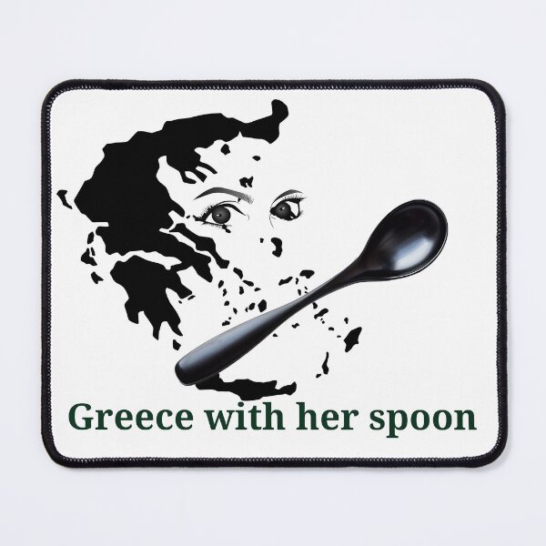 Item preview, Greece with her spoon designed and sold by rockopaolo.