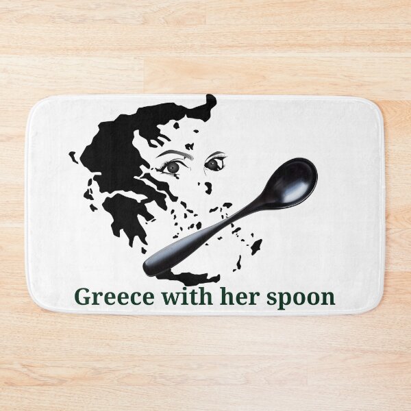 Item preview, Greece with her spoon designed and sold by rockopaolo.