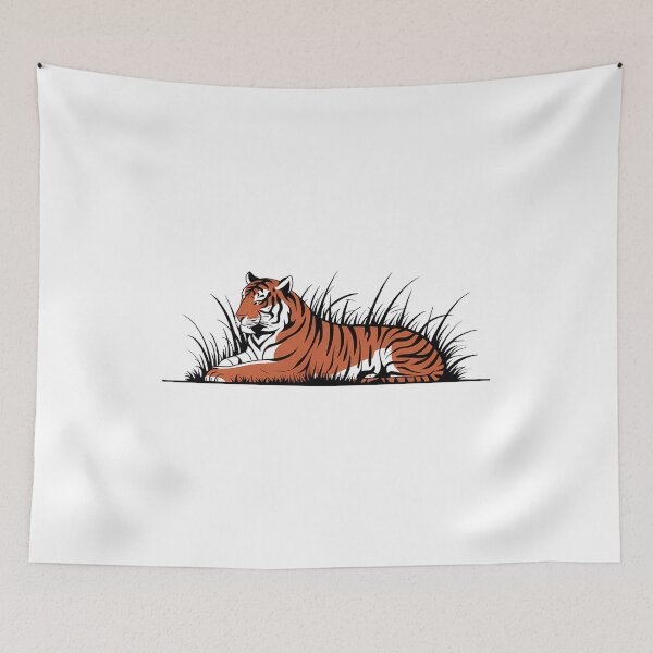Item preview, A Tiger In The Grass. designed and sold by Joseph Hail.