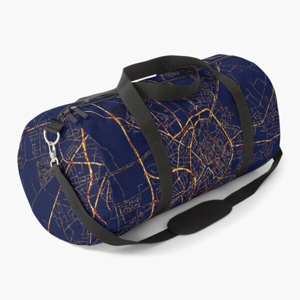 Item preview, Bruges, Belgium Map - City At Night designed and sold by deMAP.