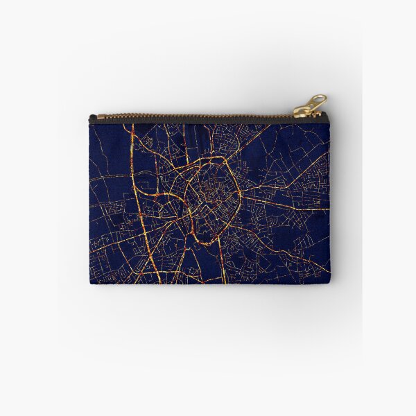Item preview, Bruges, Belgium Map - City At Night designed and sold by deMAP.