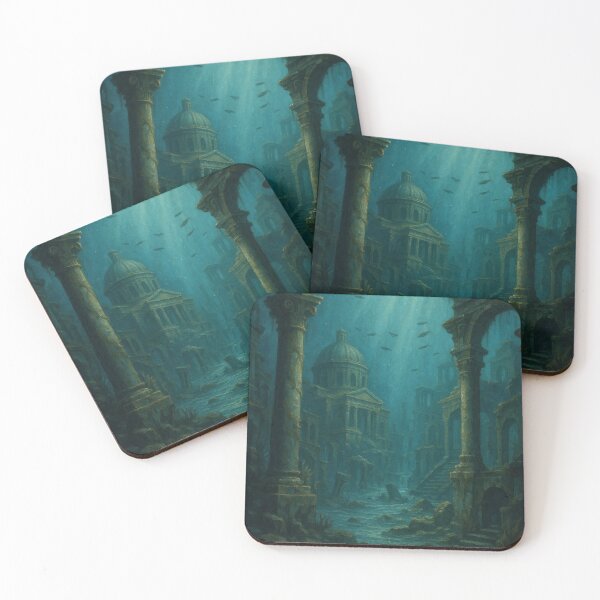Item preview, The Lost City Beneath the Waves designed and sold by photoparadise22.