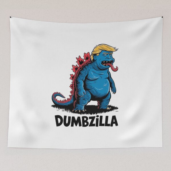 Item preview, Dumbzilla, MAGA, Donald Trump, Orange, monster, funnyfits70, Humor, Funny, retro, vintages, funny quotes, animal humor, designed and sold by FunnyFits70.