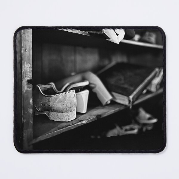 Item preview, Black and White Vintage Shoe Photography designed and sold by REUP50mm.