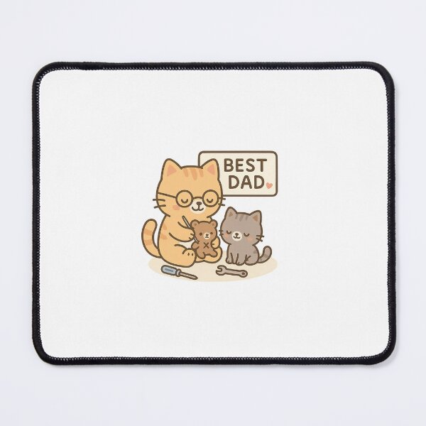 Item preview, Handy Cat Dad and Kitten designed and sold by Daniel-DL.