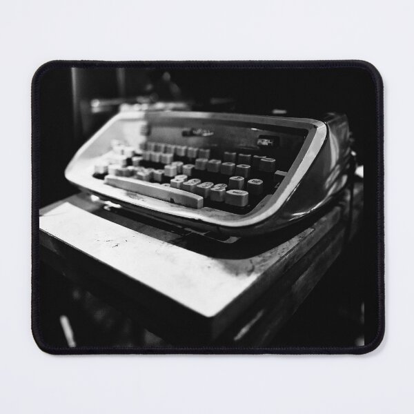 Item preview, Black and White Typewriter Photography designed and sold by REUP50mm.