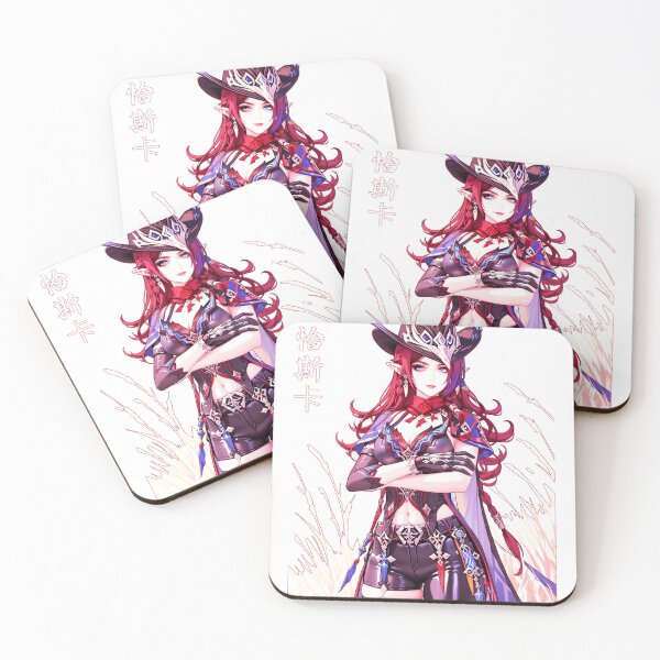 Item preview, Chasca Genshin Impact Aesthetic Anime Vaporwave designed and sold by theodorchik.