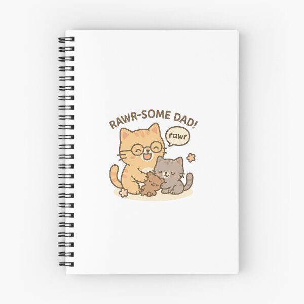 Item preview, Rawr-some Cat Dad and Kitten designed and sold by Daniel-DL.